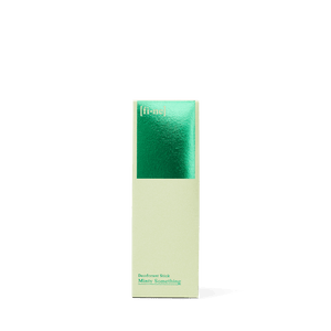Minty Something Deo Stick von FINE in der grünen Faltschachtel