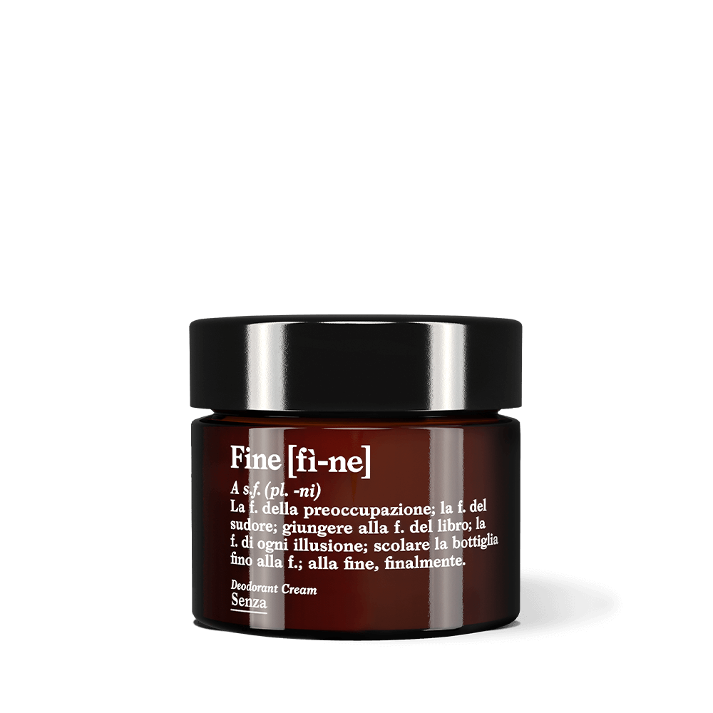 Senza Naturdeocreme ohne Natron von FINE, 50 g Verpackung