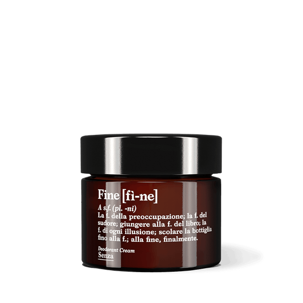 Senza Naturdeocreme ohne Natron von FINE, 50 g Verpackung
