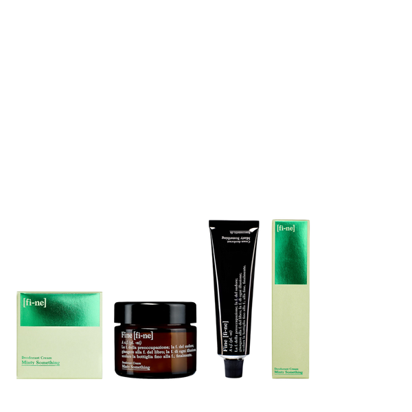Deocreme Set Minty Something — Tiegel 50 g, Tube 40 g mit Verpackungen