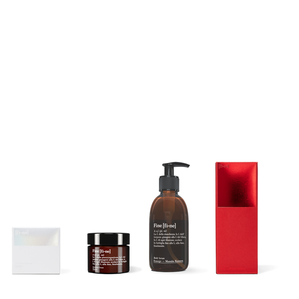 Routine Set — Senza Deocreme & Body Serum Energy mit Verpackungen