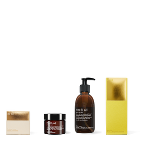 Routine Set — Vetiver Geranium Deocreme & Body Serum Focus mit Verpackungen